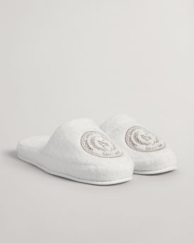 Gant - Crest Slippers White L-XL