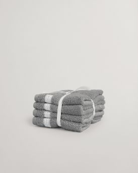 Gant - Premium Towel 30x30 4-pack Concrete Grey