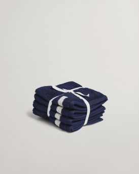 Gant - Premium Towel 30x30 4-pack Marine