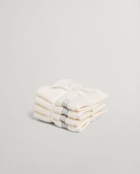 Gant - Premium Towel 30x30 4-pack Sugar White