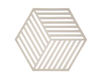 Zone Hexagon - Bordskåner 16x14 Warm Grey