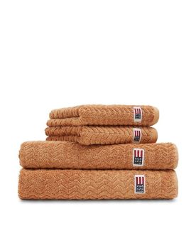 Lexington Cotton/Lyocell Structured Terry Towel Caramel- 30x50