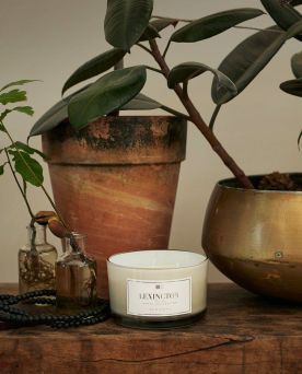 Lexington Hotel Scented Candle Serenity (with 3 wicks)