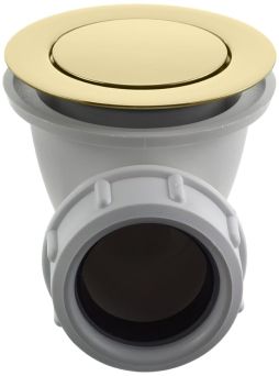 22200 - Universal bunnventil (Pop-Up) for badekar Honey Gold  - Tapwell