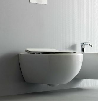 Alterna Arco vegghengt toalett- hvit