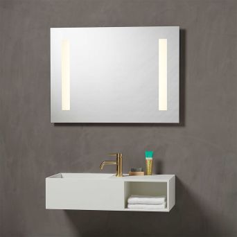 Speil 90 med  integrert lys