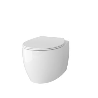 VikingBad  - Toalett med toalettsete og TECE sisterne m/sealingbag