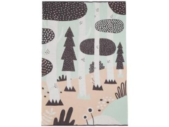 Magic Forest Pledd -  100x150 cm Pastell