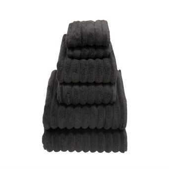 VikingBad håndhåndkle 50x100cm, mørk grå (2stk veil. 129,-)