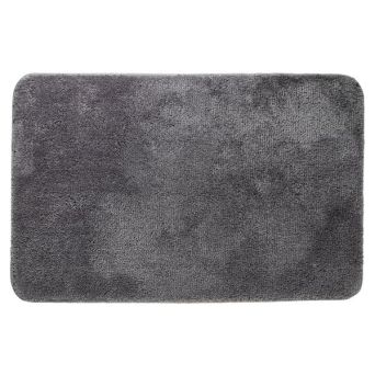 Angora - Badematte 60x90 cm mørk grå