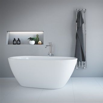 Caluso frittstående badekar 1550x750mm,