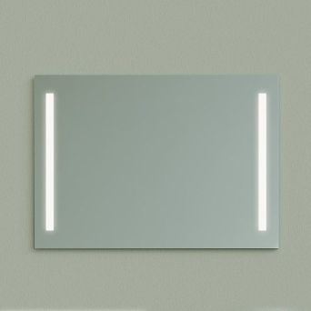 Speil med inteikreret lys 600x650mm