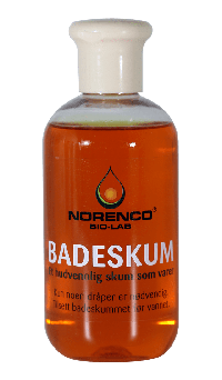 Norenco Badeskum - Hudvennlig skum kokos/vanilje