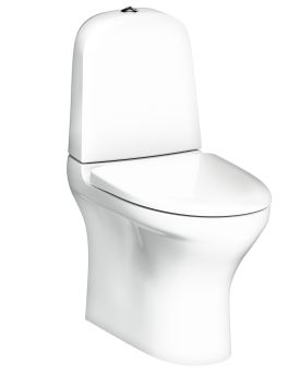 Gustavsberg Estetic 8300 - Toalett med toalettsete skjult S/P-lås, Hygienic Flush  