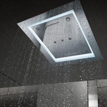 Rainshower F-Series 40″ AquaSymphony Tak dusj 6+ stråler med lys