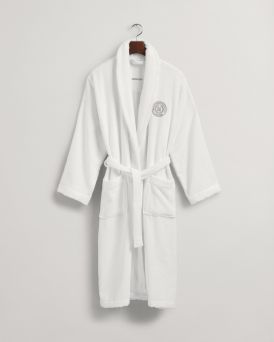Gant - Crest Robe White XXL